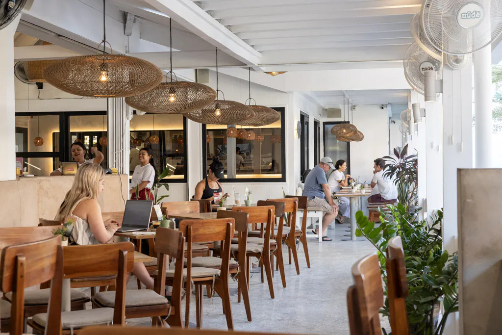 Photo of nüde cafe, a laptop-friendly cafe in Canggu, Bali