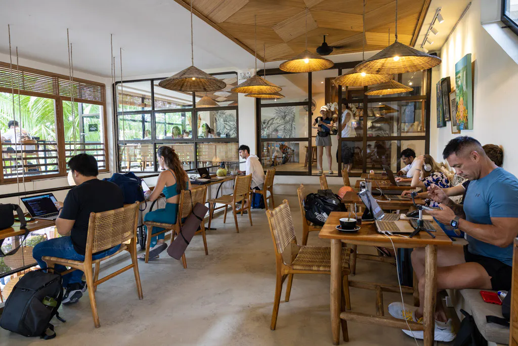 Photo of Zin Cafe, a laptop-friendly cafe in Canggu, Bali